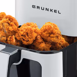 Grunkel WHITEEASYFRYER friggitrice Singolo 4 L Indipendente 1200 W Friggitrice ad aria calda Bianco - Vista aggiuntiva 4