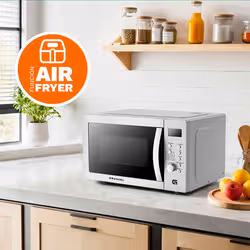 Grunkel MW-28AIRFRYER forno a microonde Acciaio inox Microonde combinato Superficie piana 28 L 900 W - Vista aggiuntiva 5
