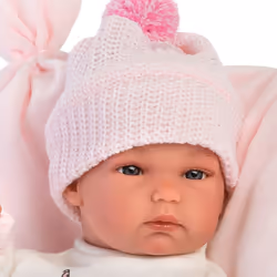 Llorens Puppe Bimba rosa 35cm