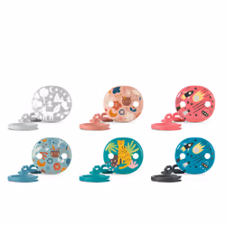Prints broche pinza cadenita ovalado 1 u