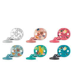 Prints broche pinza cadenita ovalado 1 u