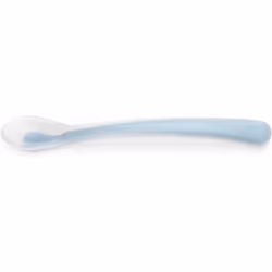 CUCCHIAIO IN SILICONE per neonati, con manico lungo. Il cucchiaio in silicone è un valido aiuto per iniziare il passaggio dal ...