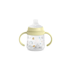 Suavinex - Biberon Con Beccuccio e Manici +6 Mesi My Family Verde 150 ml