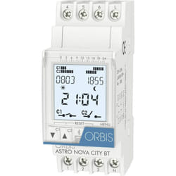 Orbis - Zeitschalttechnik astro nova city 230 v Timer per guida din digitale 230 v/ac