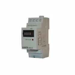 Contatore di energia monofase 230V 50-60Hz 25A 2 Moduli 1600 imp/kWh