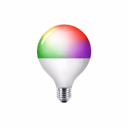 Muvit MIOBULB007, Lampadina intelligente, Wi-Fi, Bianco, LED, E27, Globo