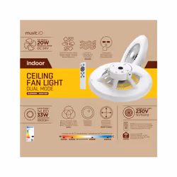 Muvit MIOCLA001 Lampada a soffitto intelligente Wi-Fi - Vista aggiuntiva 7