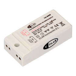 Trasformatore elettronico per lampada alogena 12v 10/60 w 67x33x20