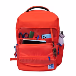 Oxford 400174099 zaino Zaino casual Rosso Polietilene