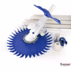Gre 19007, Detergente ad aspirazione laterale, Piscina, Blu, Bianco, Fondo, Parete, Piscina fuori terra/Piscina interrata, 3, ...