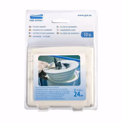 Caratteristiche del prodotto:Filtri per skimmerCompatibili con tutti i cestelli per skimmer piscine con Ø massimo 24 cmSono p ...