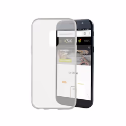 Ksix B8585FTU00, Cover, Samsung, Galaxy A5 2017, Trasparente