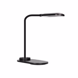 Ksix BXCQILAMP01, Nero, Ufficio, Studio, LED, Pulsanti, dC, G