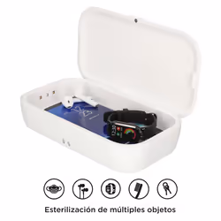 Ksix DCLBOX sterilizzatore a raggi ultravioletti Bianco USB 280 nm UV-C