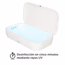 Ksix DCLBOX sterilizzatore a raggi ultravioletti Bianco USB 280 nm UV-C
