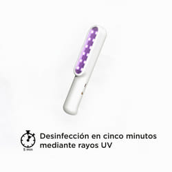 Ksix DSTUVMAX sterilizzatore a raggi ultravioletti Bianco Batteria 0,00028 nm UV-C