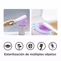 Ksix DSTUVMAX sterilizzatore a raggi ultravioletti Bianco Batteria 0,00028 nm UV-C