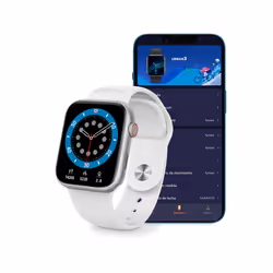 Ksix Urban 3 4,29 cm (1.69") IPS 44 mm Digitale Touch screen Bianco