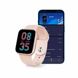 Ksix Urban 3 4,29 cm (1.69") IPS 44 mm Digitale Touch screen Rosa