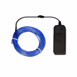Ksix BXLEDNEON5A, Interno, Nero, Blu, Blu, dC, 5000 mm, 2,3 mm