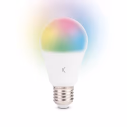 Ksix BXBULB6011 lampada LED Blu, Bianco freddo, Verde, Rosso, Bianco caldo 9 W E27