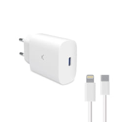 Ksix B0925CDC05 Caricabatterie per dispositivi mobili Universale Bianco AC Ricarica rapida Interno