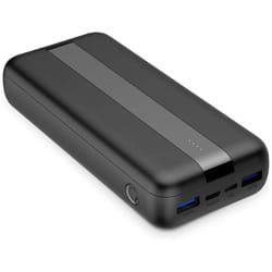 Contact LCBA20000U02 batteria portatile Polimeri di litio (LiPo) 20000 mAh Nero