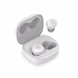 Ksix BXTW08B, True Wireless Stereo (TWS), 20 - 20000 Hz, Chiamate/Musica/Sport/Tutti i giorni, 7 g, Auricolare, Bianco