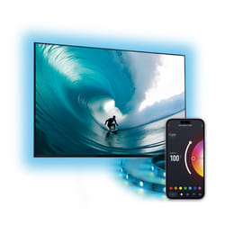 Ksix BXLEDTV04 striscia luminosa Striscia luminosa per TV LED 10 W 2000 mm