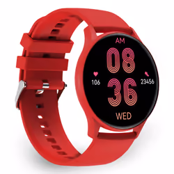 Ksix Core 3,63 cm (1.43") AMOLED 46 mm Digitale 466 x 466 Pixel Touch screen Rosso - Vista aggiuntiva 4