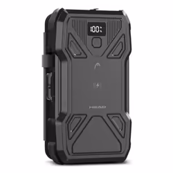 HEAD HDPB01, 10000 mAh, Polimeri di litio (LiPo), Carica wireless, 22,5 W, Nero