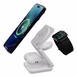 Ksix BXCQI153N1B Universale Bianco USB Carica wireless Ricarica rapida Interno - Vista aggiuntiva 2