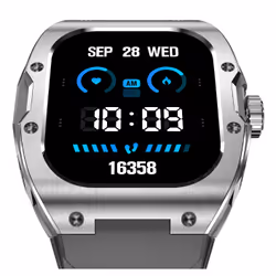Ksix Hero 4,95 cm (1.95") TFT 45 mm Digitale 410 x 502 Pixel Touch screen Metallico - Vista aggiuntiva 5