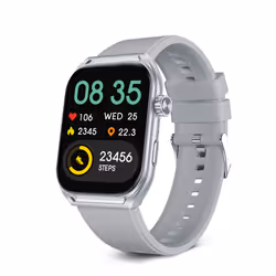 Ksix BXSW28B smartwatch e orologio sportivo 5,23 cm (2.06") AMOLED Digitale 401 x 502 Pixel Touch screen Grigio - Vista aggiuntiva 2