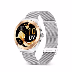 Ksix BXSW29P Smartwatch Argento cinturino Rosa - Vista aggiuntiva 3