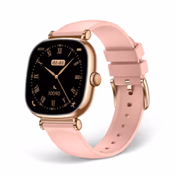 Ksix BXSW30R Smartwatch Rosa cinturino Oro - Vista aggiuntiva 2