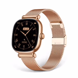 Ksix BXSW30R Smartwatch Rosa cinturino Oro - Vista aggiuntiva 3