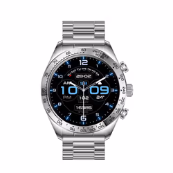 Ksix BXSW32P smartwatch e orologio sportivo 3,63 cm (1.43") AMOLED Digitale 466 x 466 Pixel Touch screen Acciaio inox - Vista aggiuntiva 4