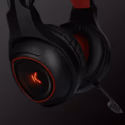 Ksix BXAUGM01 cuffia e auricolare Cablato A Padiglione Musica e Chiamate USB tipo A Nero, Rosso - Vista aggiuntiva 6