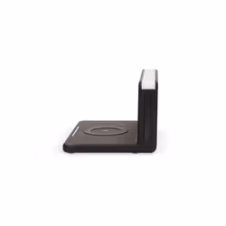 Ksix BXCQI09 Caricabatterie per dispositivi mobili Smartphone Nero USB Carica wireless Ricarica rapida Interno