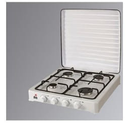 FM Calefacción HG-400 piano cottura Bianco Superficie piana Gas 4 Fornello(i)