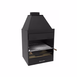 Tempi di consegna: 8/10 giorni lavorativi. Grande Barbecue con cappa, da appoggio o da incasso, realizzato in acciaio al carb ...