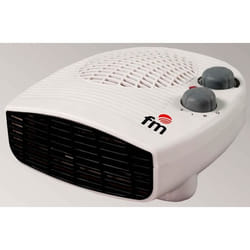 FM Calefacción Mallorca Bianco 2000 W Riscaldatore ambiente elettrico con ventilatore