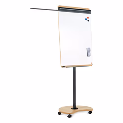 Rocada NAT0616 blocco per lavagne e accessori Libera installazione 690 x 1130 mm Melammina, Acciaio Nero, Bianco, Legno