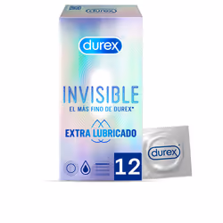 Preservativi extra lubrificati Invisibili 12 u