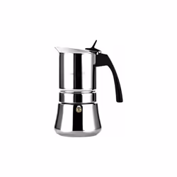 caffettiera da 10 tazze in acciaio inox 18/10 fagor. serbatoio in lega aisi 430 e caraffa in aisi 304. finitura esterna lucid ...