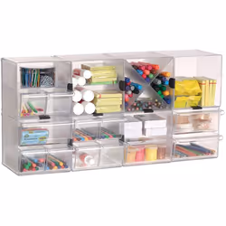 Archivo 2000 6704 CS TP set di contenitori da scrivania 1 pz - Vista aggiuntiva 2