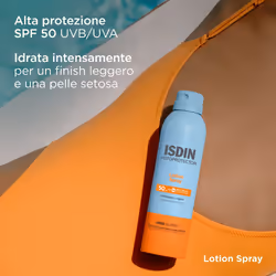 Isdin Fotoprotector Lotion Spray Lozione Spray Corpo SPF50 250ml - Vista aggiuntiva 4