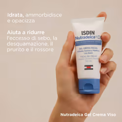 Isdin Nutradeica Gel Crema Viso per Pelle Grassa 50ml