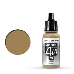 Vallejo 71.066 pittura 17 ml Oro Bottiglia